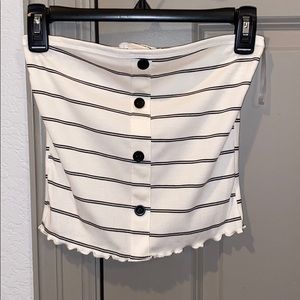 Tube top striped